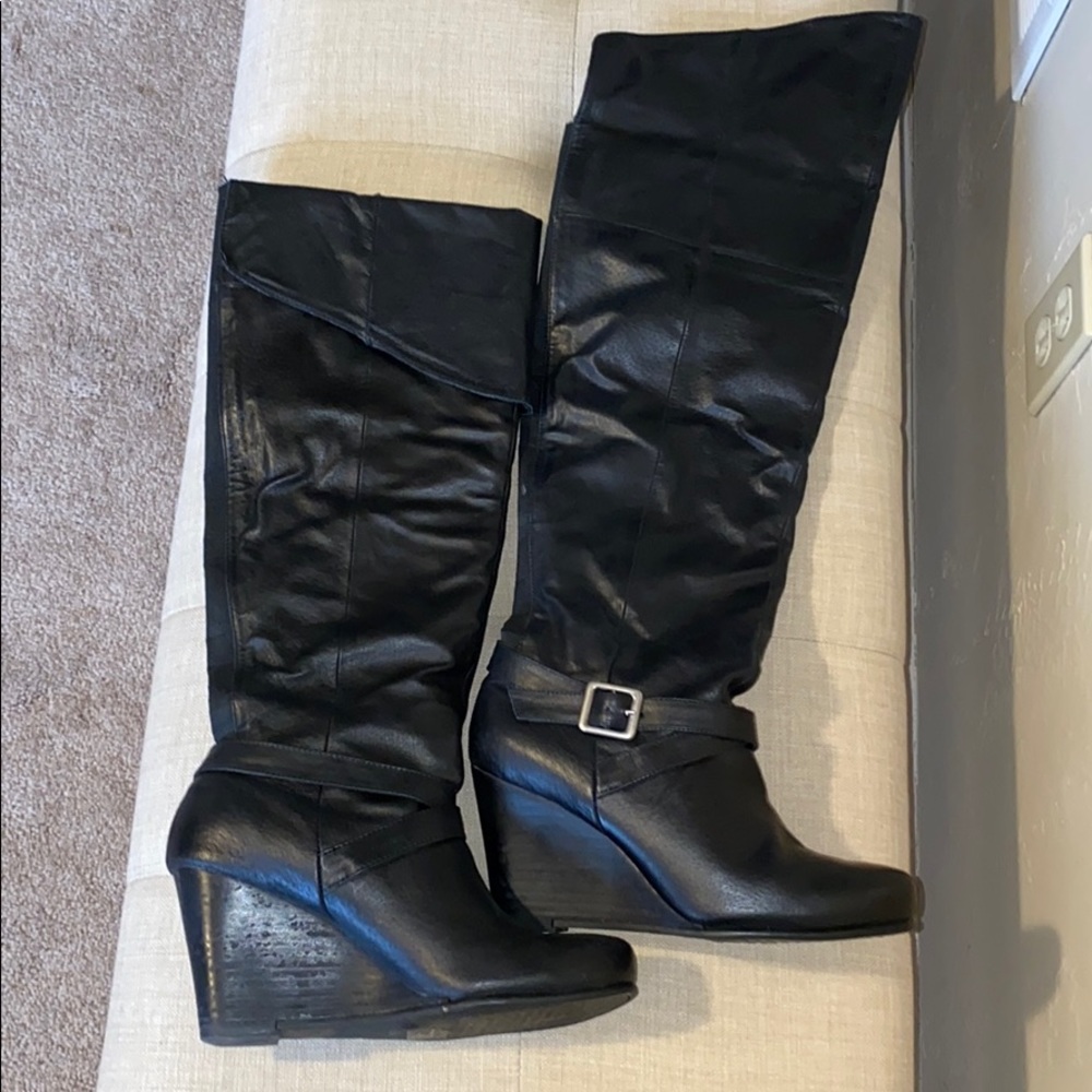 Knee or thigh high boots